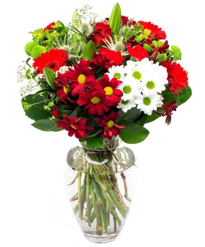 Red Flower Bouquet