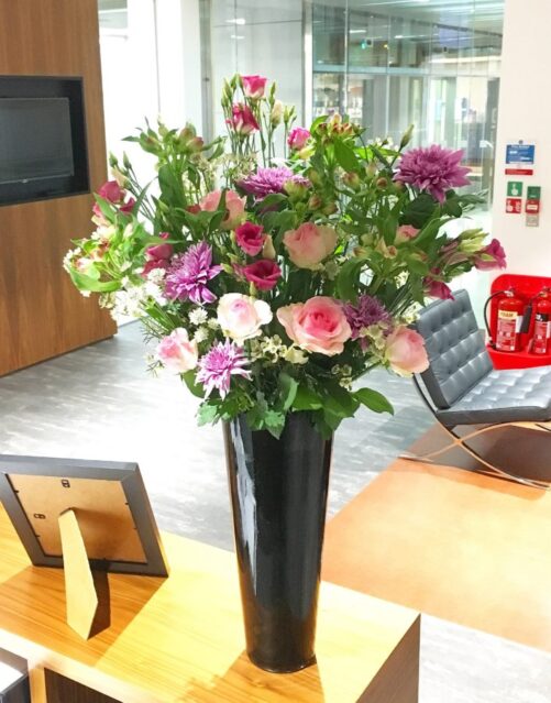 Office Flowers and Corporate Vases