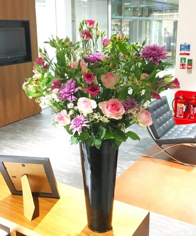 Office Flowers and Corporate Vases